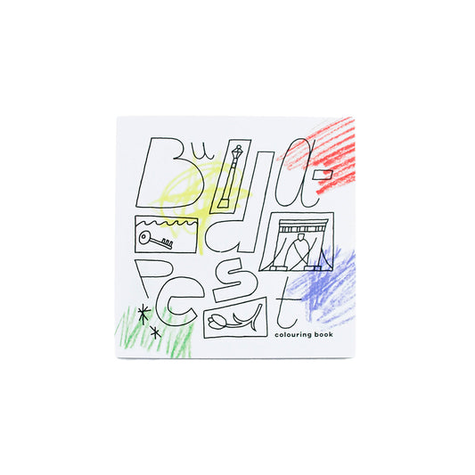 Eszter Kiss x Magma - Budapest colouring book