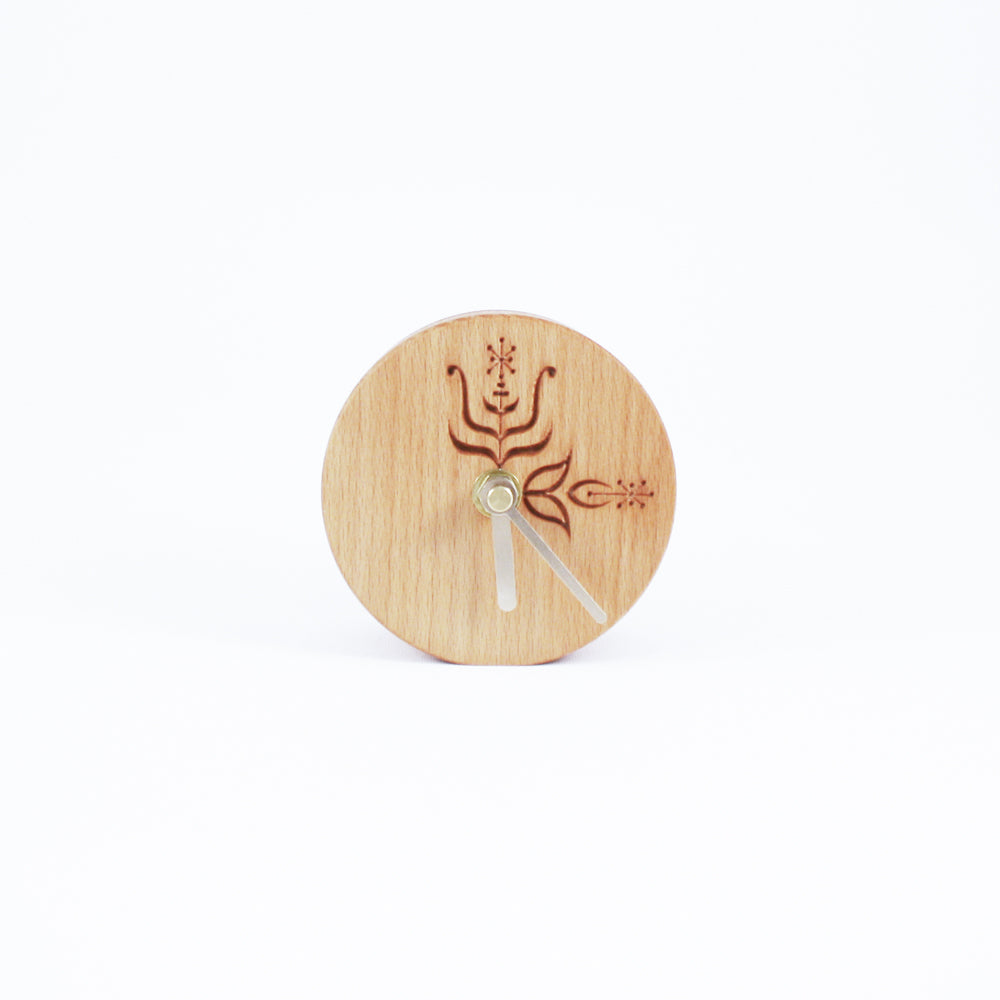 Wooden clock by Magma