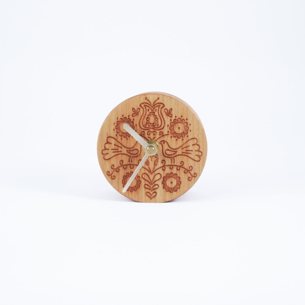 Wooden clock by Magma