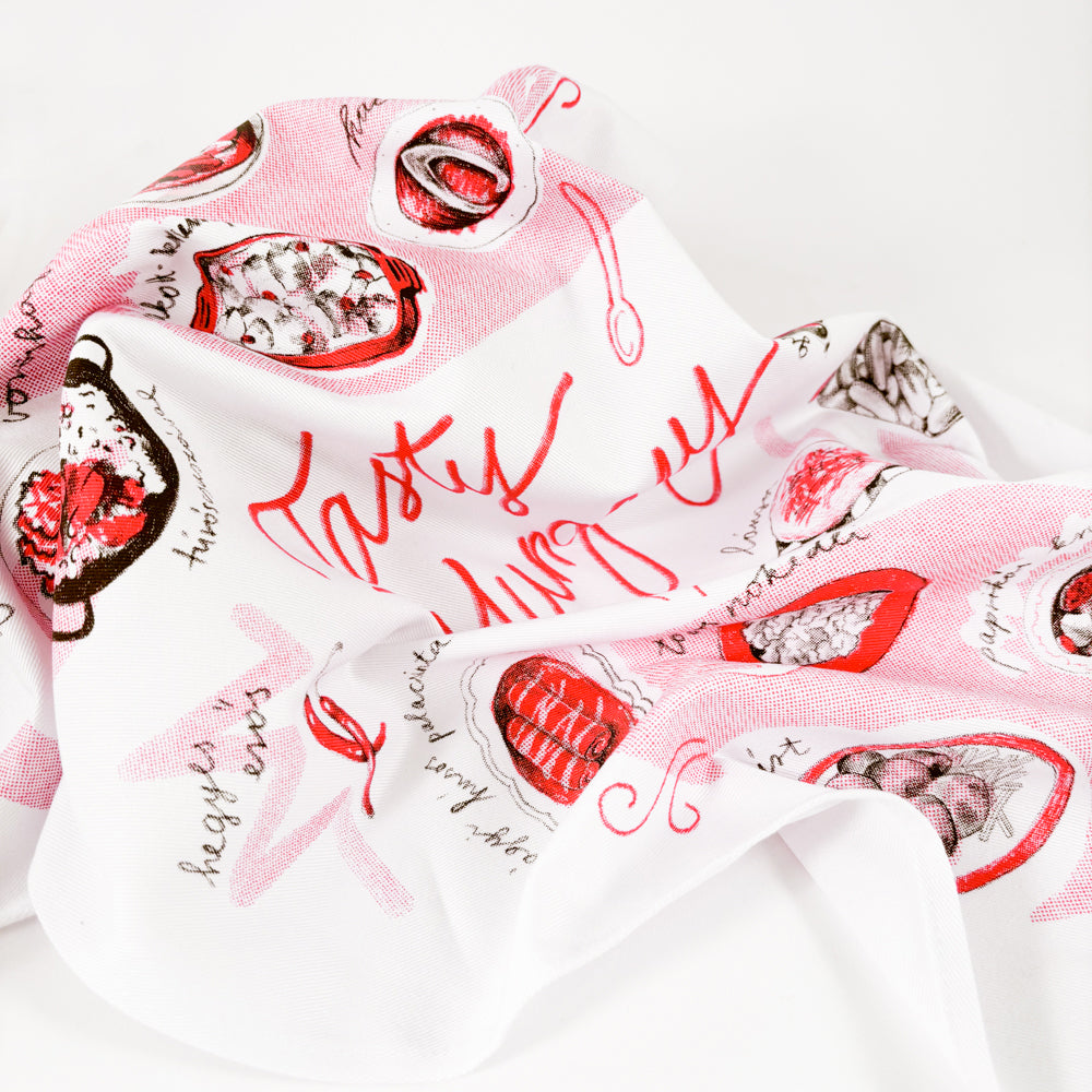 Dorka Halász x Magma - Tasty Hungary Tea Towel