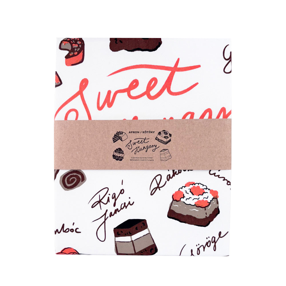 Dorka Halász x Magma - Sweet Hungary apron