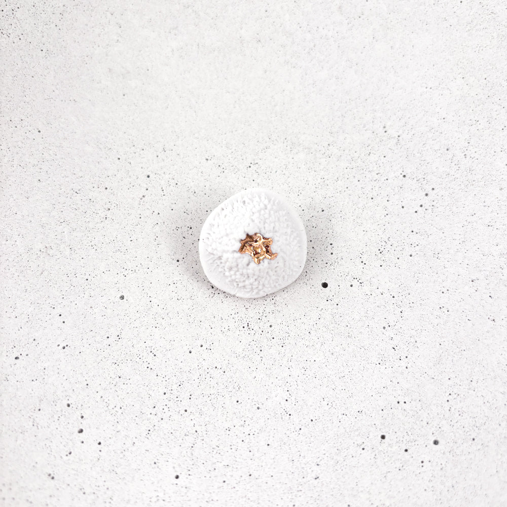 Ceramic brooch