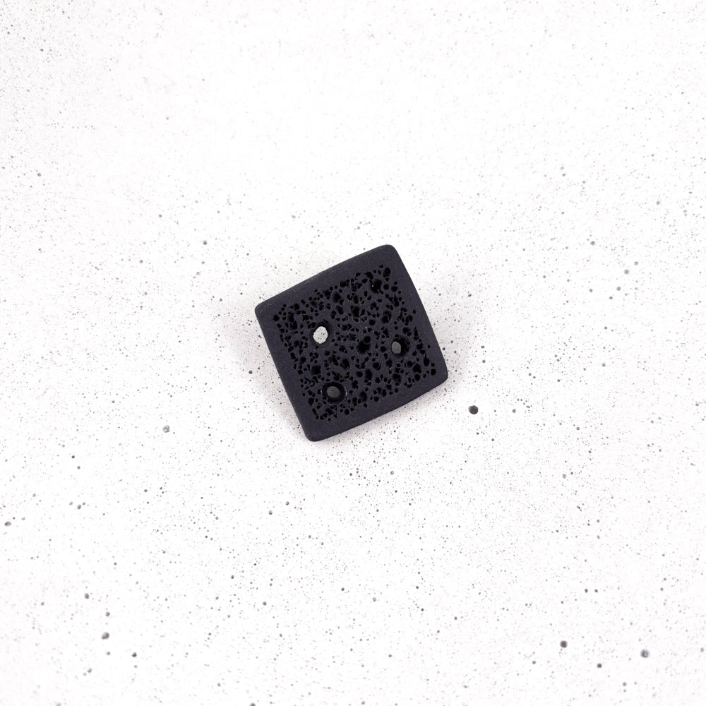 Ceramic brooch