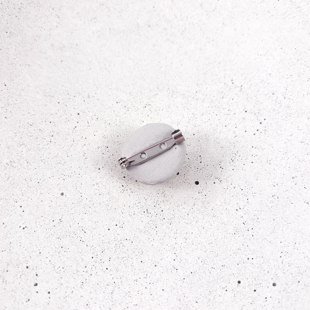 Ceramic brooch