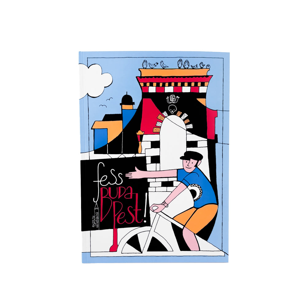 Budapest Palette Coloring Book - Hungarian