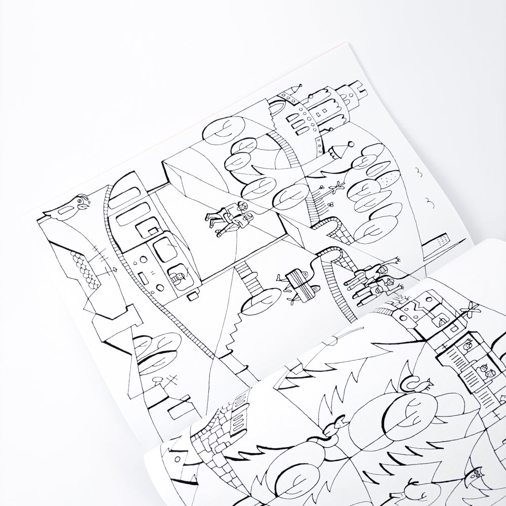 Budapest Palette Coloring Book - Hungarian