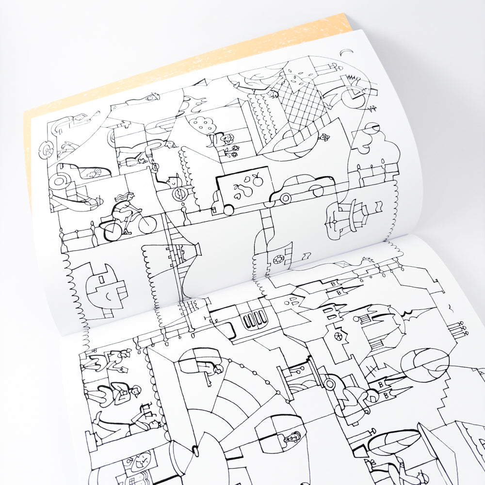 Budapest Palette Coloring Book - English