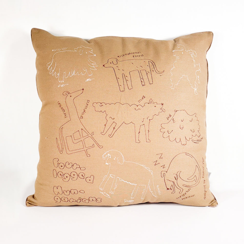 Cushion cover - Four-legged Hungarians
