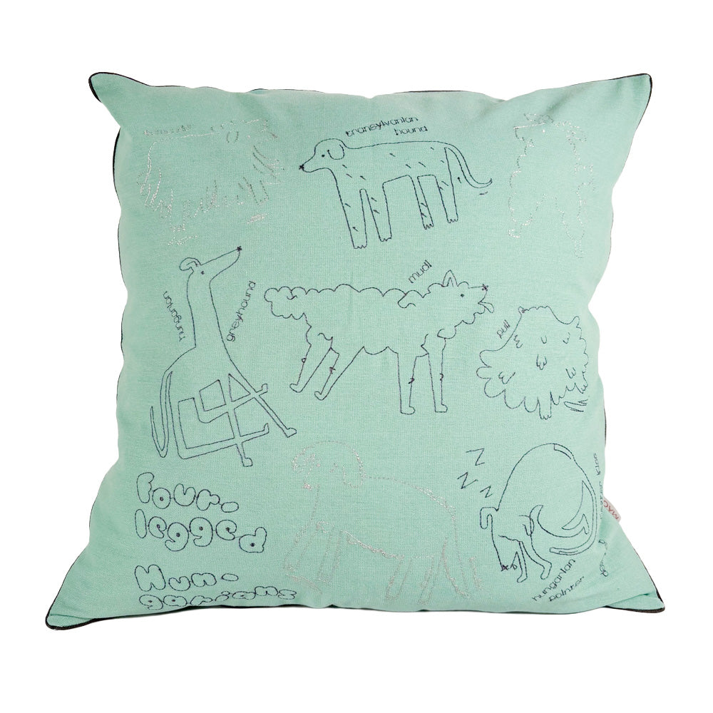 Cushion cover - Four-legged Hungarians