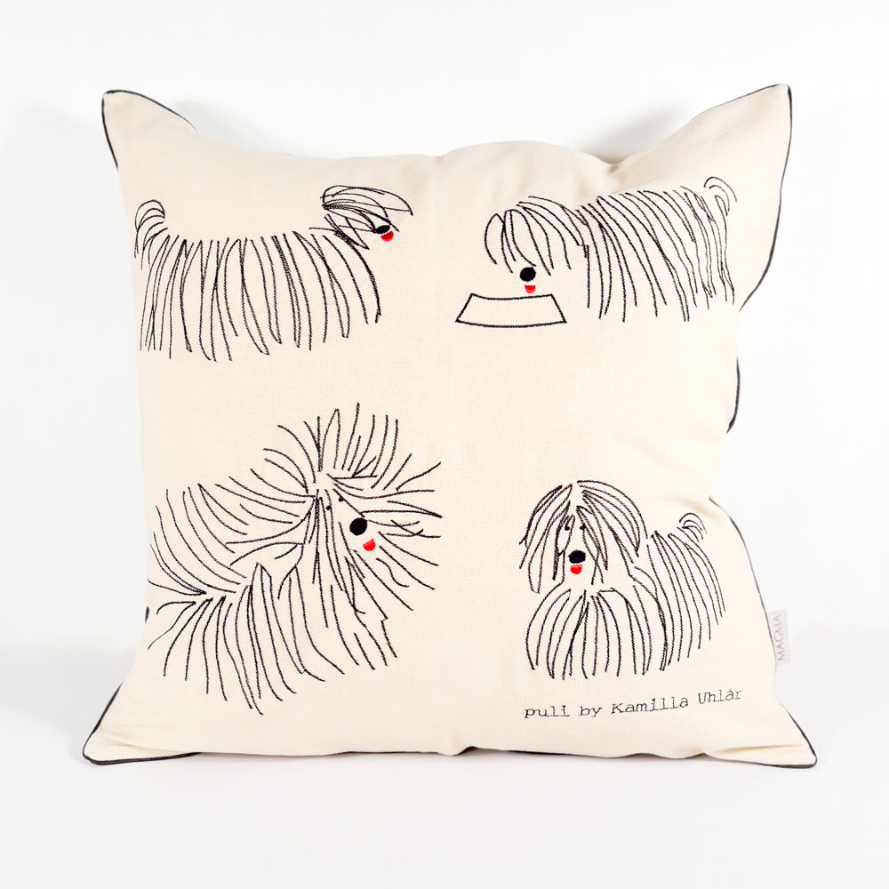 Cushion cover - "Puli" dog
