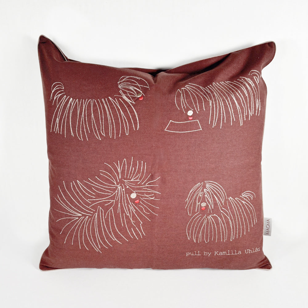 Cushion cover - "Puli" dog