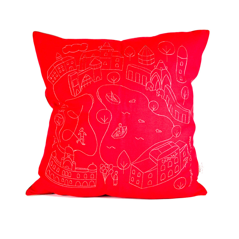 Cushion cover - "Városliget"