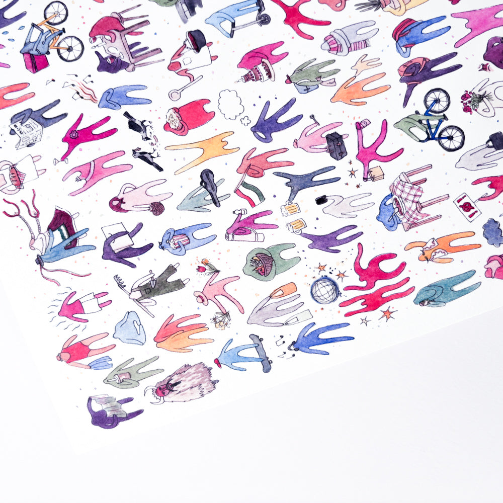 People of Budapest - A5 print