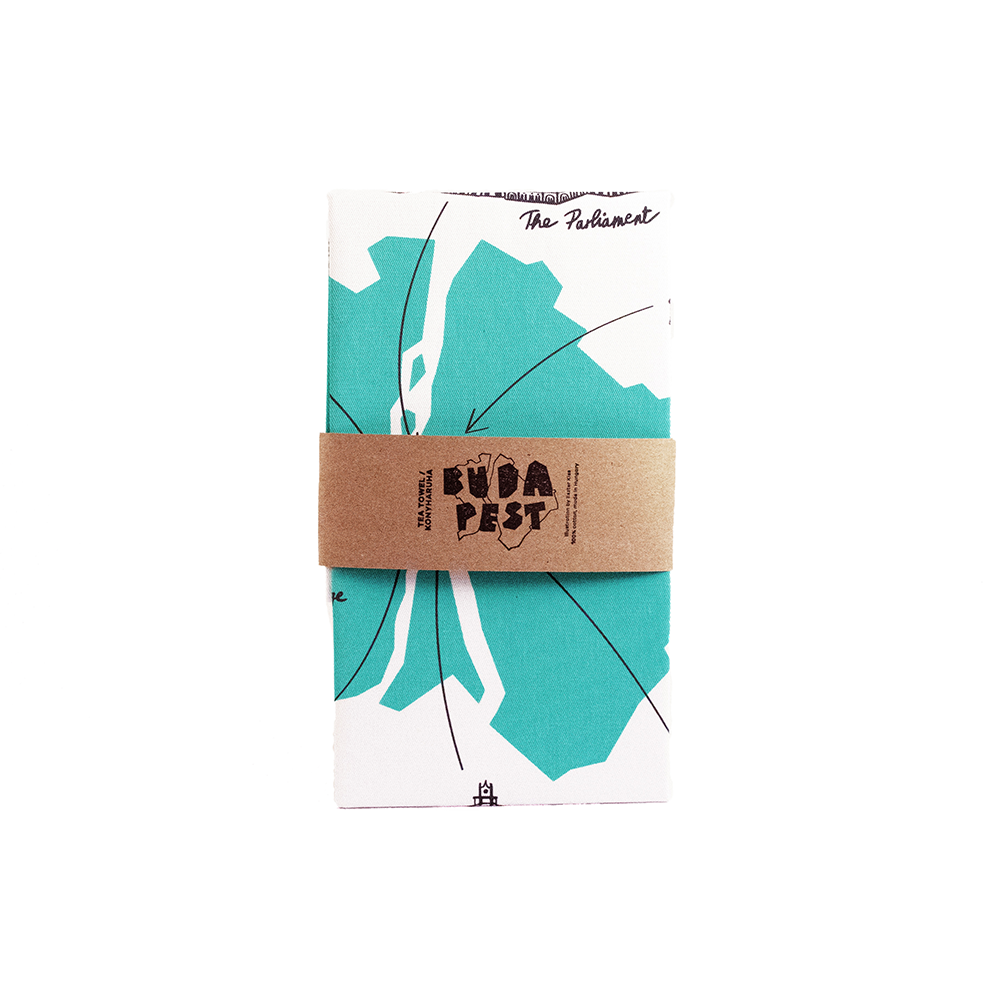 Kiss Eszter x Magma - Budapest Tea Towel