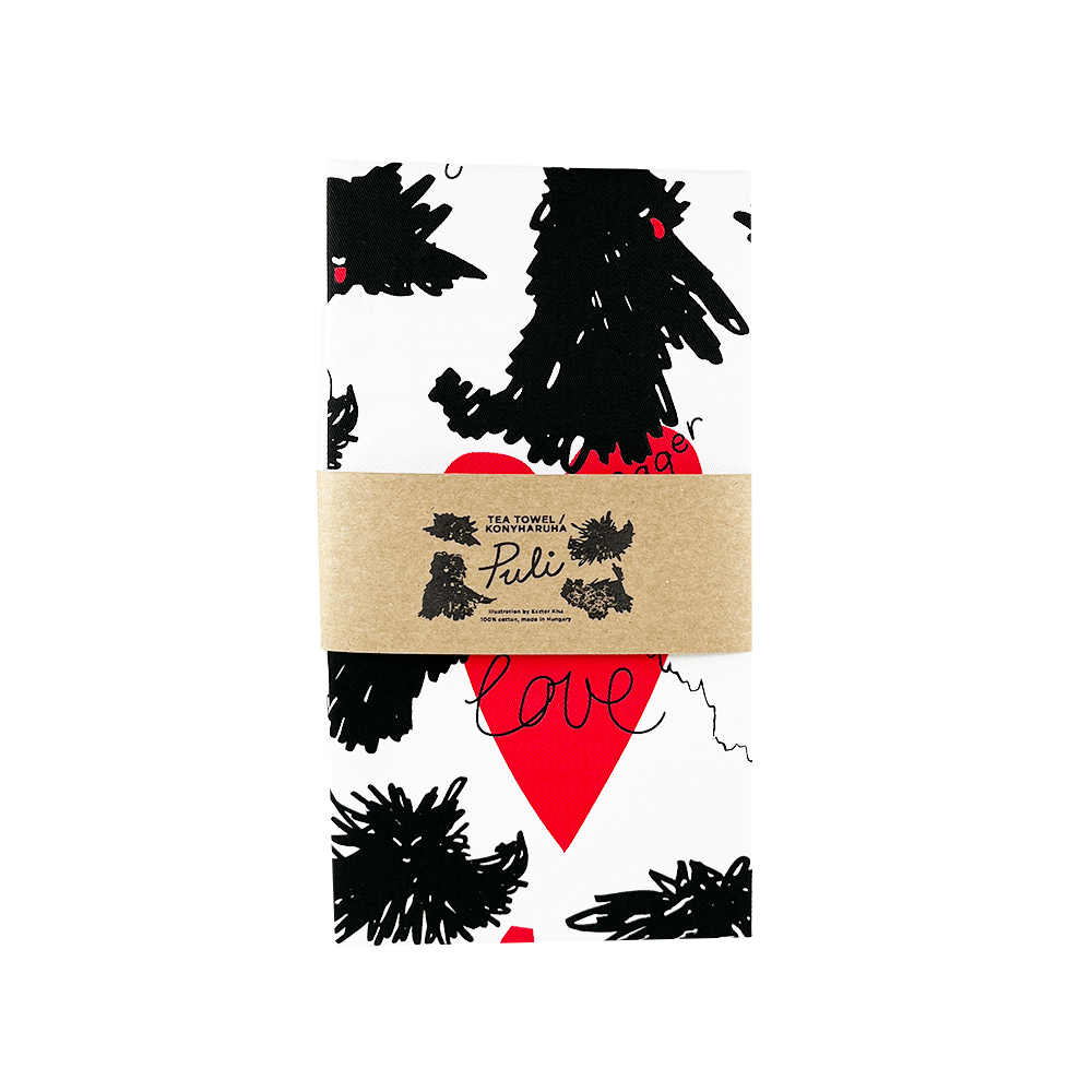 Kiss Eszter x Magma - Puli Tea Towel