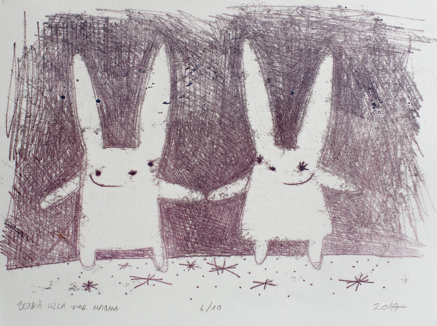 Original Numbered Monotype