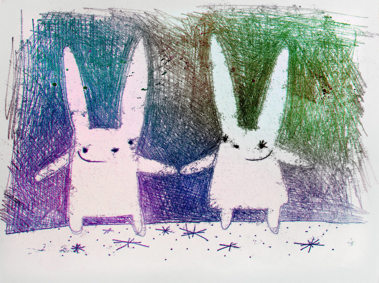 Monotype numbered print
