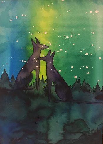 Original Aquarel