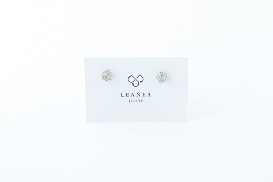 Silver earring