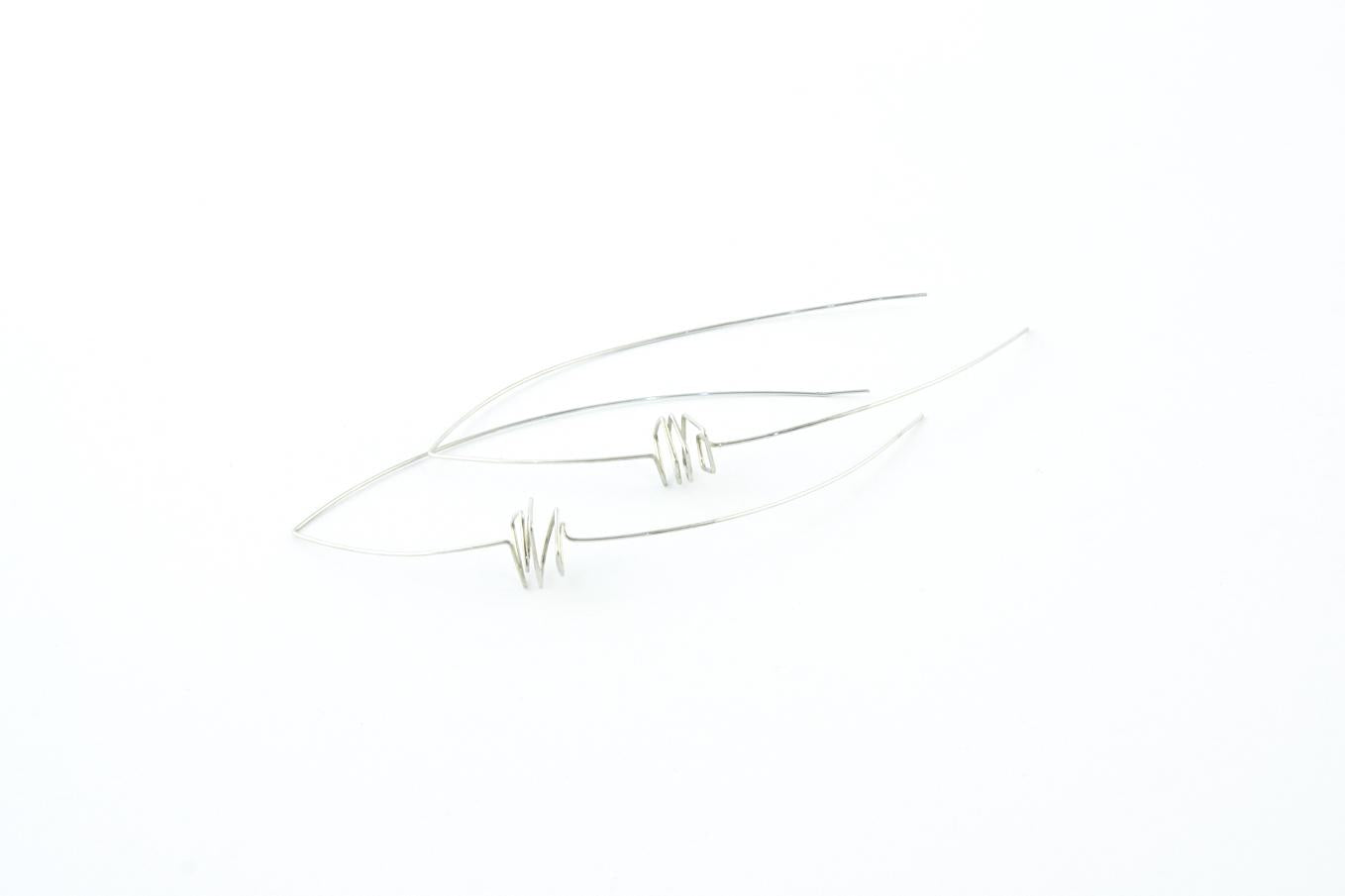 Silver earring