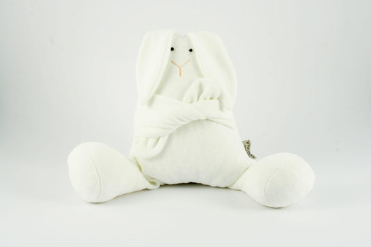 Hugging Bunnies - White bunny
