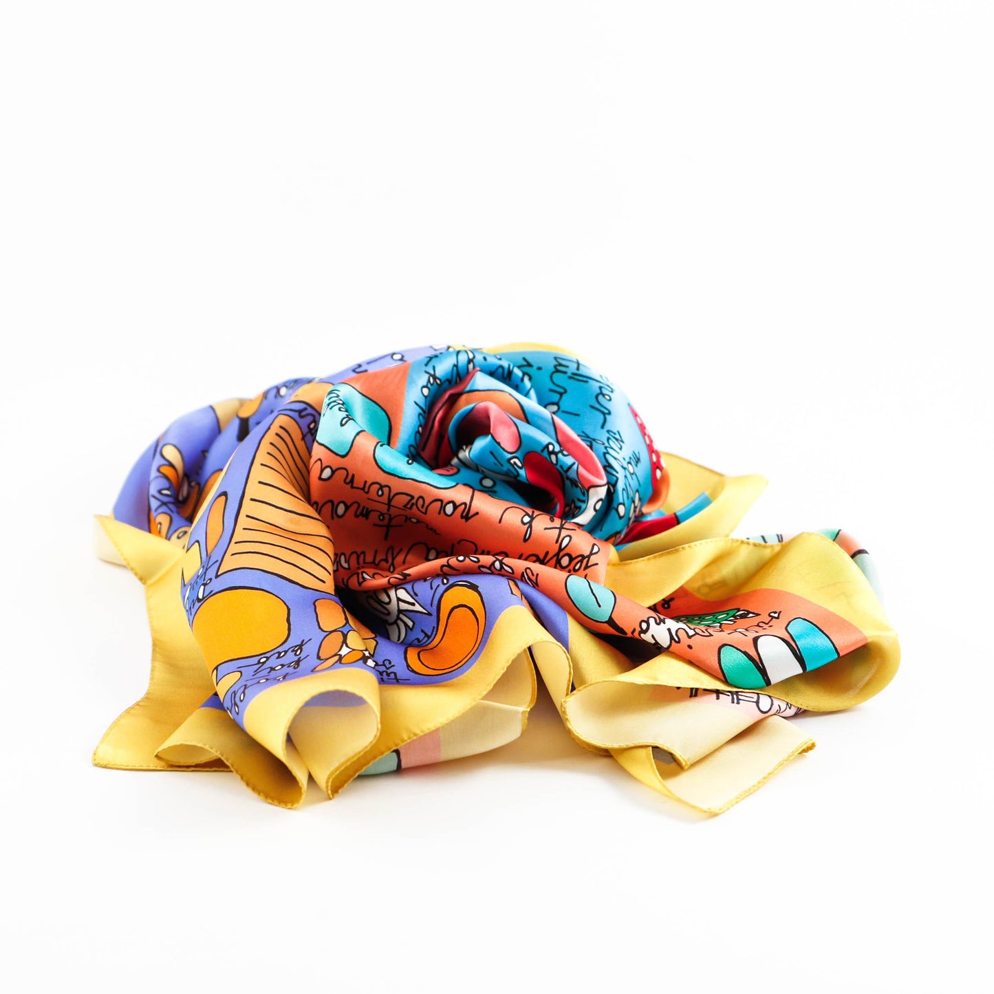 Silk Scarf - 70x140