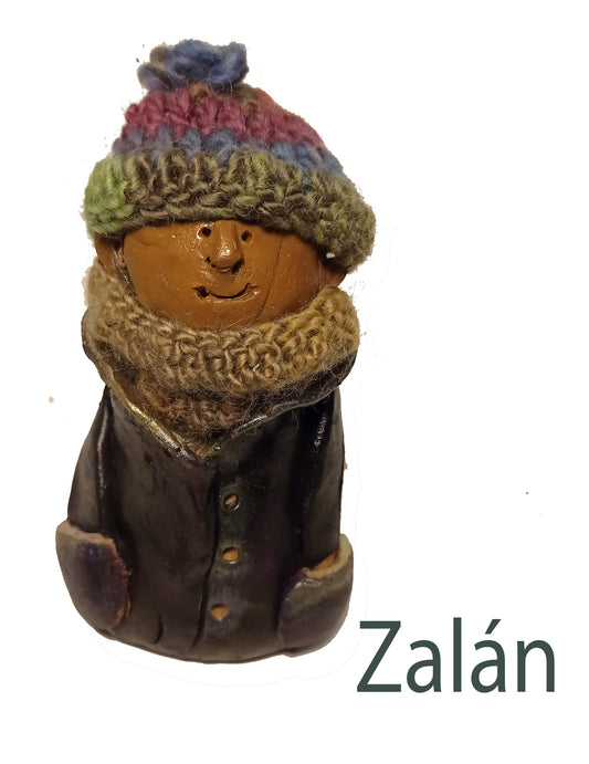 Fireclay figure - Zalán