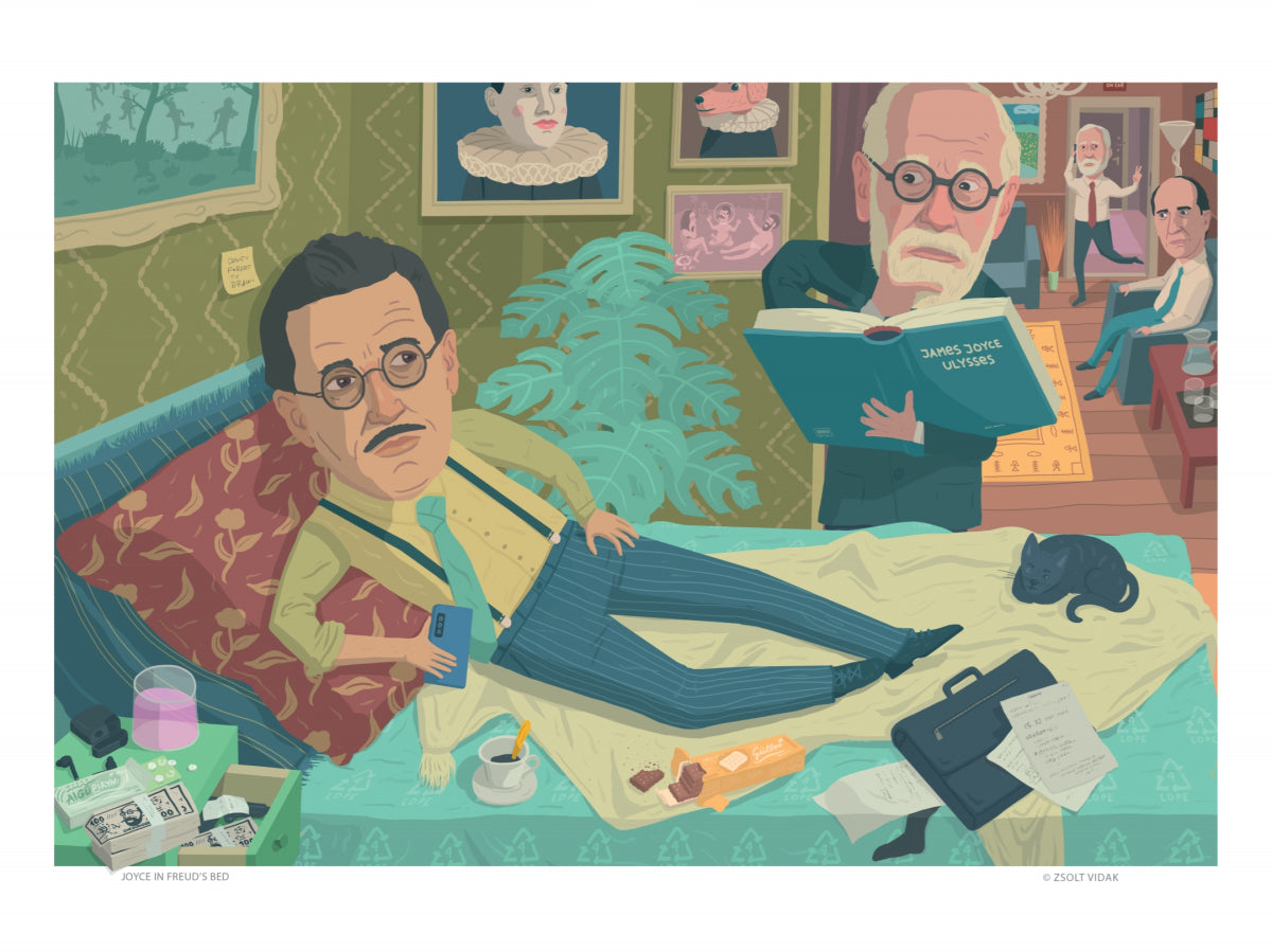 Joyce In Freud's Bed