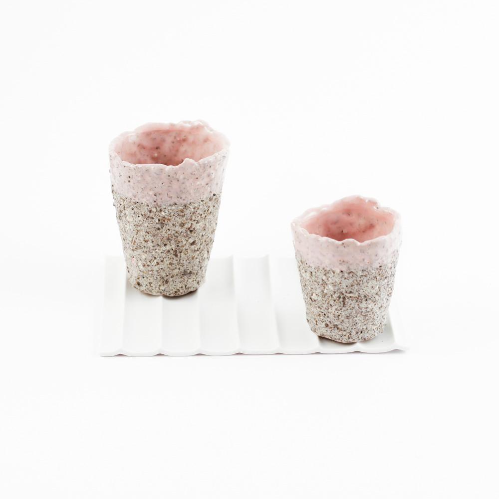 HYBRID - 3D porcelain tray