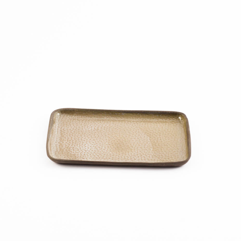 Medium ceramic square tray