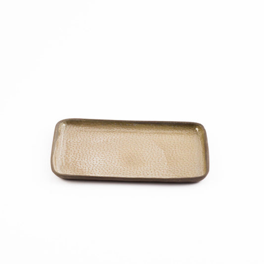 Medium ceramic square tray