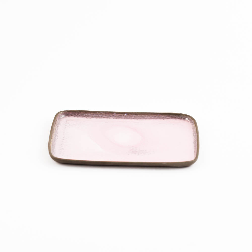 Medium ceramic square tray