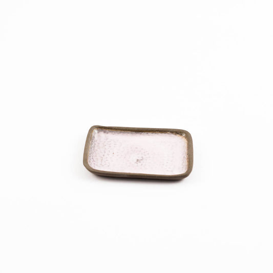 Small ceramic square tray
