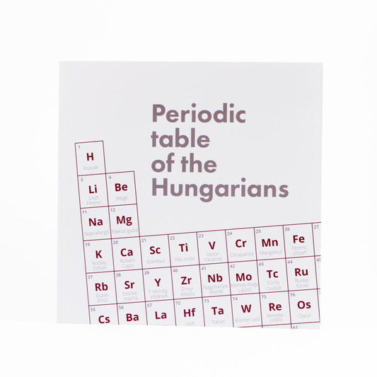 Periodic Table of the Hungarians