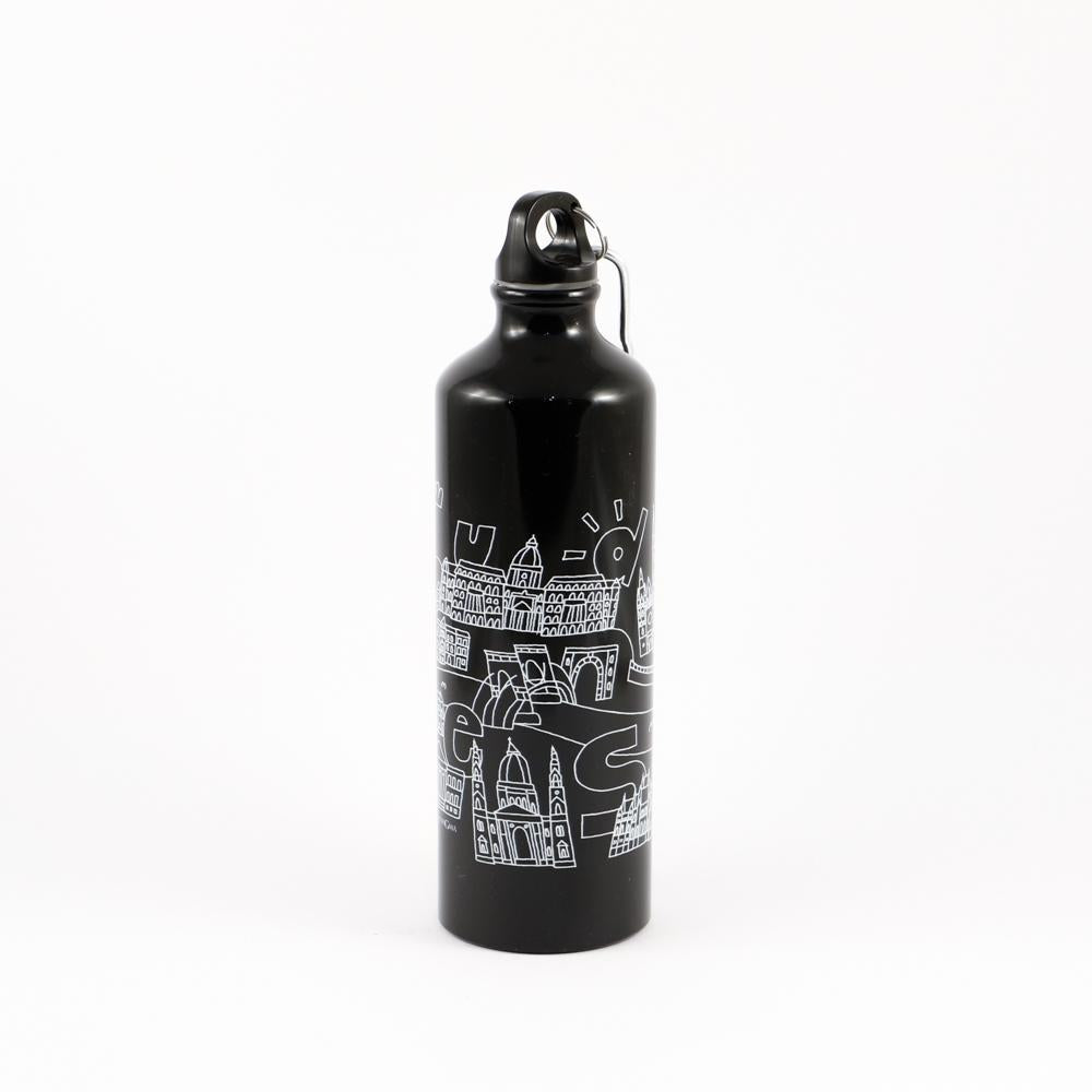 Eszter Kiss x Magma - Budapest waterbottle (black)