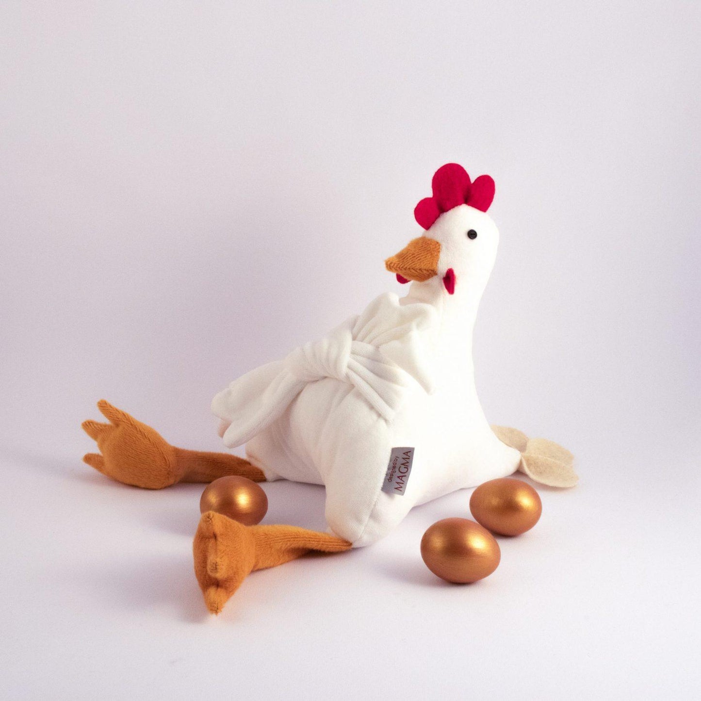 Hugging Hens - White hen