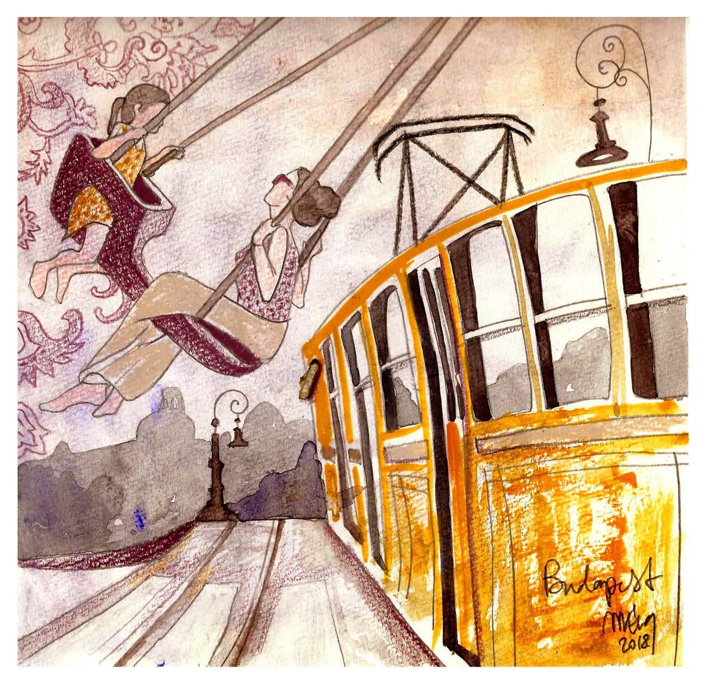 Budapest Print no.5. - Éva Martus