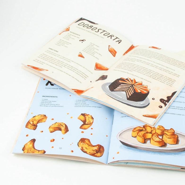 Dorka Halász x Magma - Sweet Hungary Dessert book