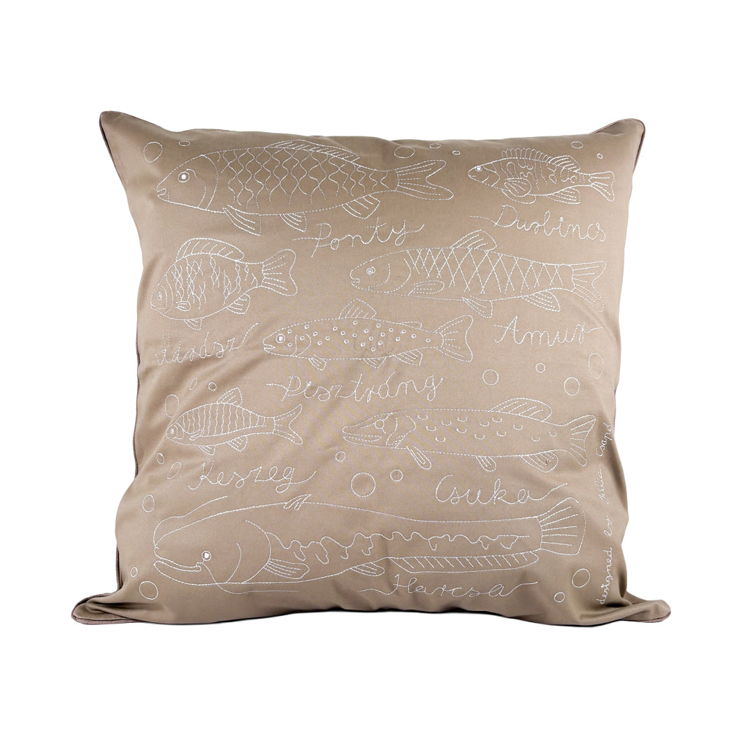 Cushion cover - Hungarian fish