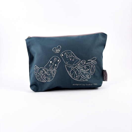 Vanity bag by Magma - Bird couple