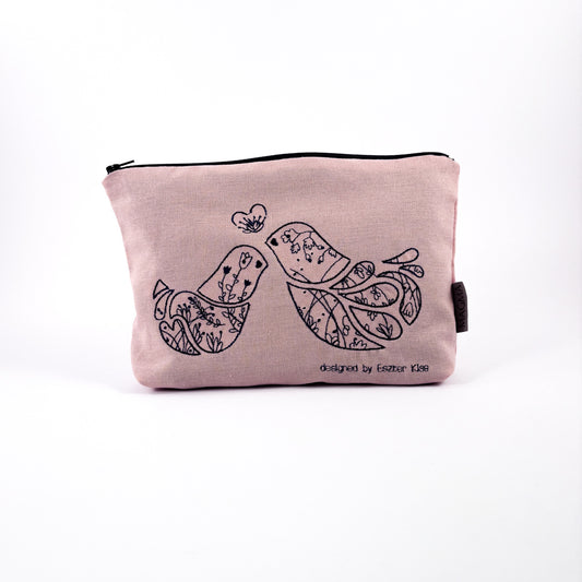 Vanity bag by Magma - Bird couple