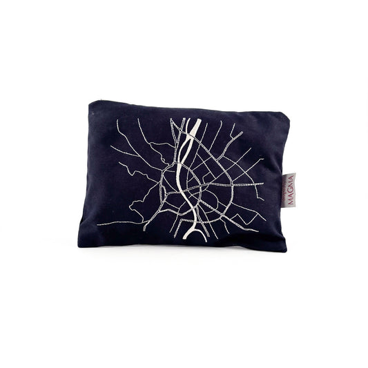 Purse by Magma - Budapest map