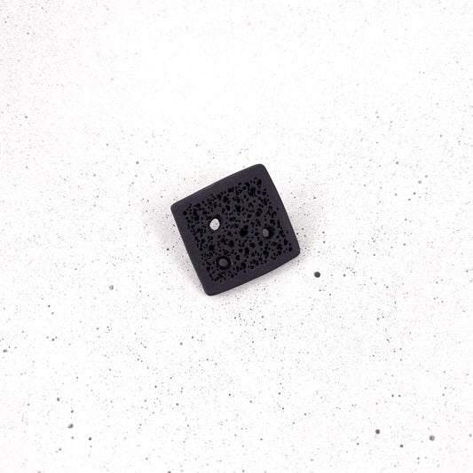 Ceramic brooch