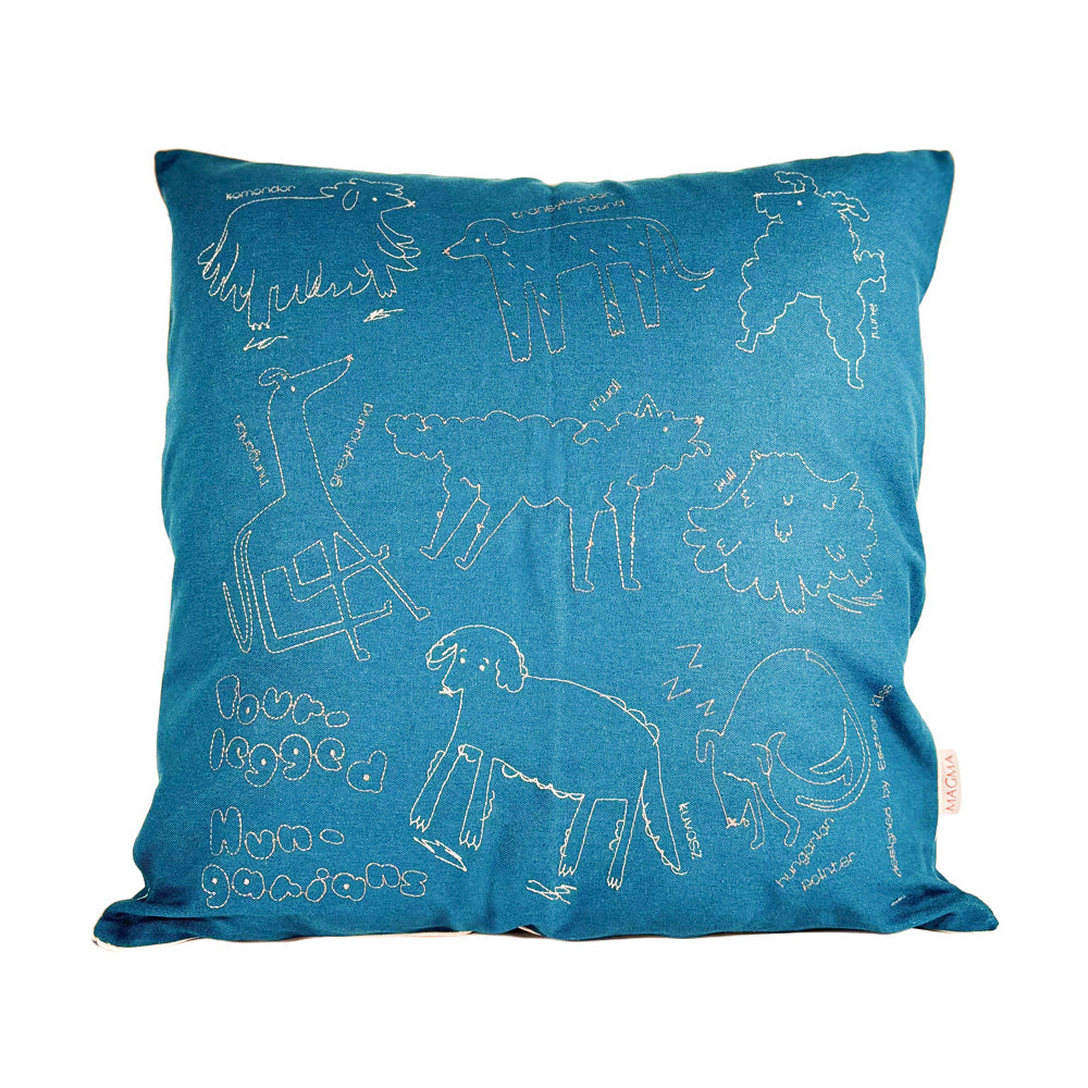 Cushion cover - Four-legged Hungarians