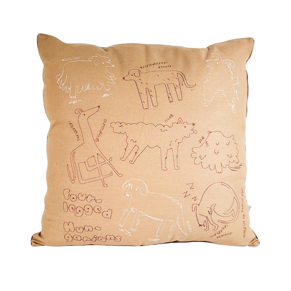Cushion cover - Four-legged Hungarians