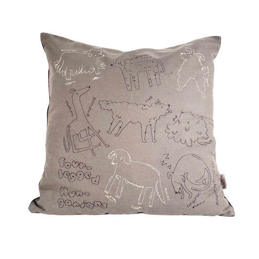 Cushion cover - Four-legged Hungarians