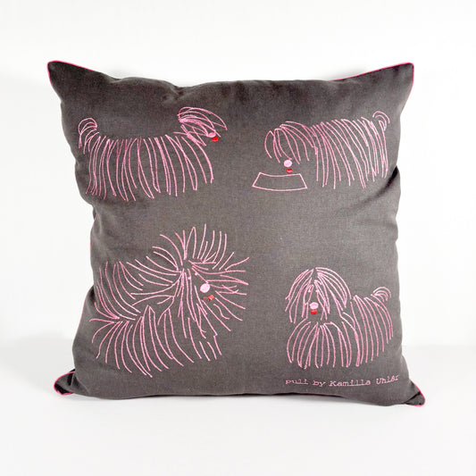 Cushion cover - "Puli" dog