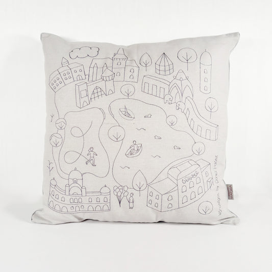 Cushion cover - "Városliget"