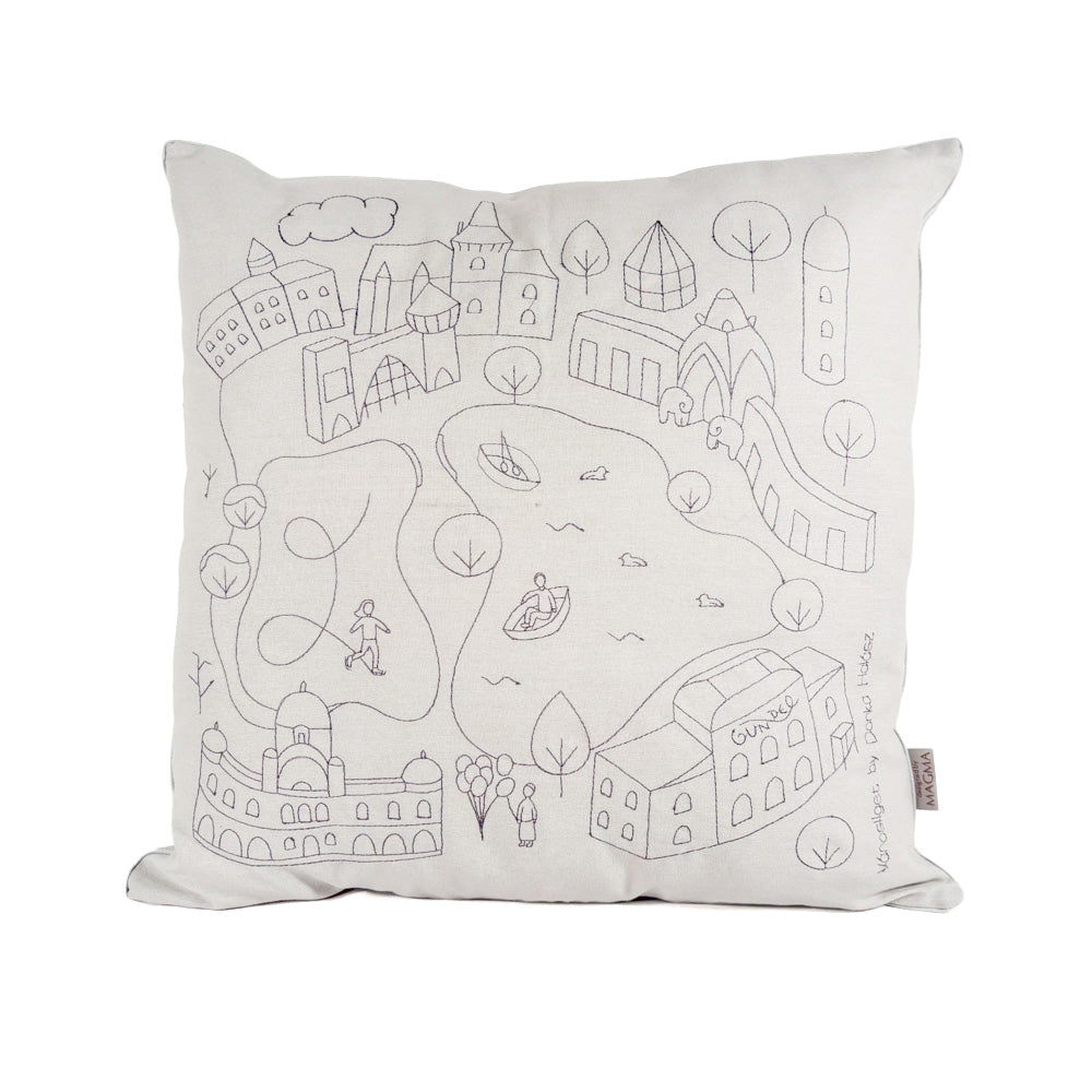 Cushion cover - "Városliget"