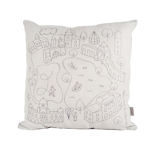 Cushion cover - "Városliget"